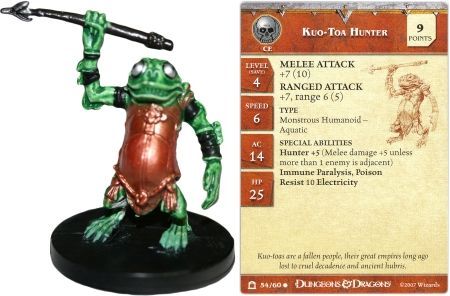 Kuo Toa Hunter GMR11 Promo D D Miniatures Kuo Toa Hunter GMR11 Promo D D Miniatures