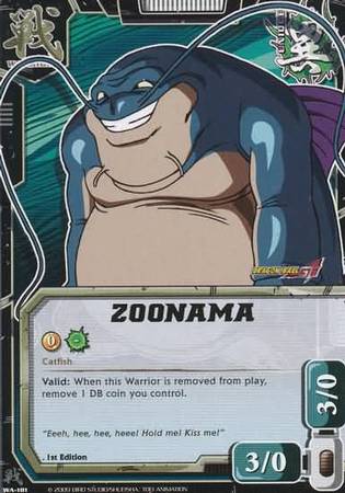 Zoonama WA 181 Common Dragon Ball Fusion Zoonama WA 181 Common Dragon Ball Fusion