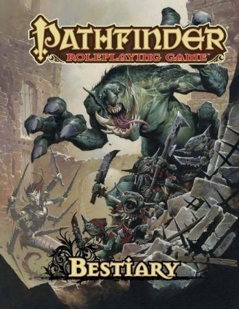 Pathfinder Bestiary hardcover supplement PFRPG PZO1112 Pathfinder Bestiary hardcover supplement PFRPG PZO1112