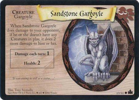 Sandstone Gargoyle 69 Common Harry Potter Adventures at Hogwarts Singles Sandstone Gargoyle 69 Common Harry Potter Adventures at Hogwarts Singles