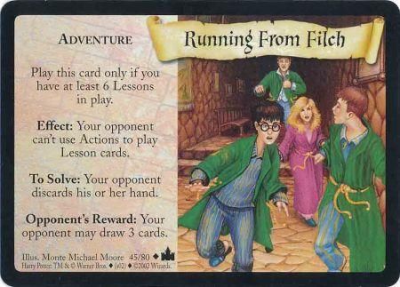 Running From Filch 45 Uncommon Harry Potter Adventures at Hogwarts Singles Running From Filch 45 Uncommon Harry Potter Adventures at Hogwarts Singles