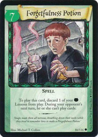 Forgetfulness Potion 86 Common Forgetfulness Potion 86 Common