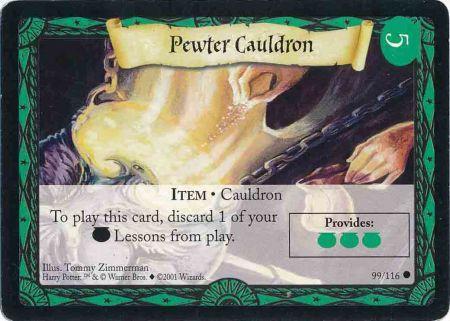 Pewter Cauldron 99 Common Pewter Cauldron 99 Common