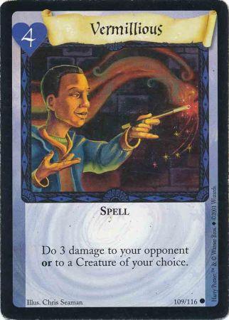 Wingardium leviosa Spell No Wizards Harry Potter Trading Card Game 111 2001
