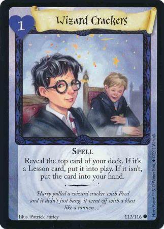 Wizard Crackers 112 Common Harry Potter Base Set Singles Wizard Crackers 112 Common Harry Potter Base Set Singles