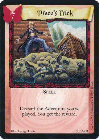 Draco s Trick 50 Uncommon Harry Potter Base Set Singles Draco s Trick 50 Uncommon Harry Potter Base Set Singles