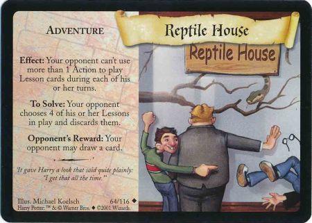 Reptile House 64 Uncommon Harry Potter Base Set Singles Reptile House 64 Uncommon Harry Potter Base Set Singles