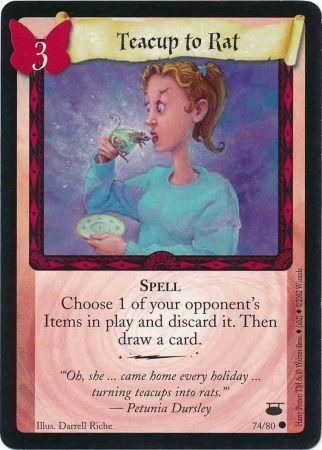 Teacup to Rat 74 Common Harry Potter Diagon Alley Singles Teacup to Rat 74 Common Harry Potter Diagon Alley Singles