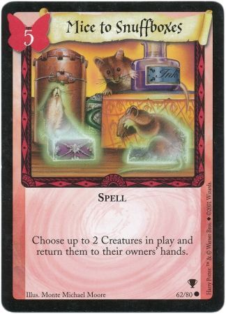 Mice to Snuffboxes 62 Common Harry Potter Quidditch Cup Singles Mice to Snuffboxes 62 Common Harry Potter Quidditch Cup Singles