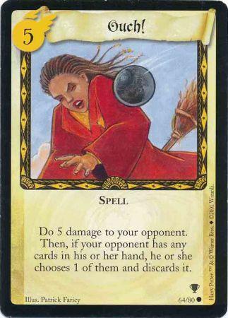 Ouch 64 Common Harry Potter Quidditch Cup Singles Ouch 64 Common Harry Potter Quidditch Cup Singles