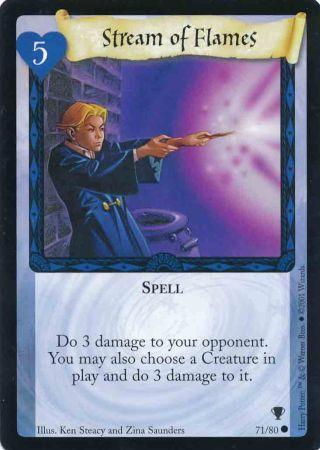 Stream of Flames 71 Common Harry Potter Quidditch Cup Singles Stream of Flames 71 Common Harry Potter Quidditch Cup Singles