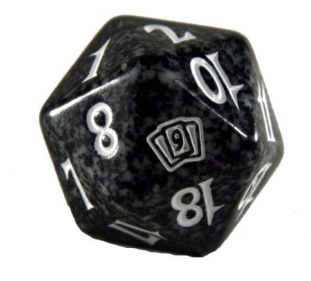 9th Edition Black Spindown Life Counter MTG Single Die 9th Edition Black Spindown Life Counter MTG Single Die