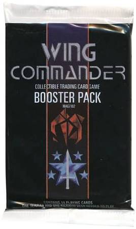 Wing Commander Booster Pack 3 Cards Mag Force 7 Wing Commander Sealed Product Wing Commander Booster Pack 3 Cards Mag Force 7 Wing Commander Sealed Product