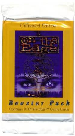 On The Edge Unlimited Edition Booster Pack 10 Cards Atlas Games Various Other CCG Sealed Product On The Edge Unlimited Edition Booster Pack 10 Cards Atlas Games Various Other CCG Sealed Product