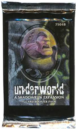 Shadowrun Underworld Booster Pack 15 Cards Shadowrun Shadowrun Sealed Product Shadowrun Underworld Booster Pack 15 Cards Shadowrun Shadowrun Sealed Product
