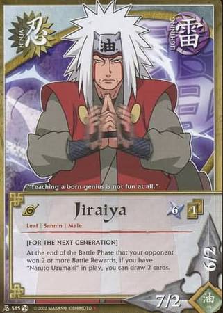 Jiraiya N 585 Starter Naruto CCG Promos Jiraiya N 585 Starter Naruto CCG Promos