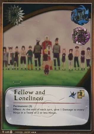 Fellow and Loneliness M 448 Super Rare Fellow and Loneliness M 448 Super Rare