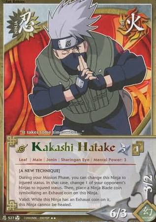 Kakashi Hatake N 527 Rare Naruto Fateful Reunion Kakashi Hatake N 527 Rare Naruto Fateful Reunion