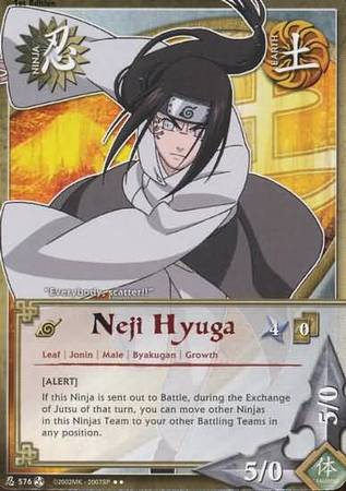 Neji Hyuga N 576 Rare Neji Hyuga N 576 Rare