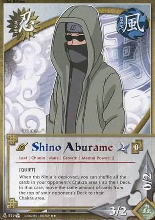 Shino Aburame N 529 Rare Shino Aburame N 529 Rare