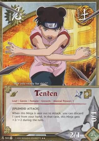 Tenten N 562 Rare Naruto Fateful Reunion Tenten N 562 Rare Naruto Fateful Reunion