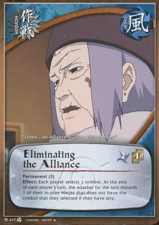 Eliminating the Alliance M 417 Uncommon Naruto Fateful Reunion Eliminating the Alliance M 417 Uncommon Naruto Fateful Reunion