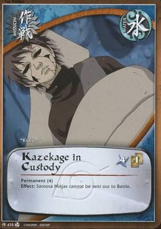 Kazekage in Custody M 435 Common Naruto Fateful Reunion Kazekage in Custody M 435 Common Naruto Fateful Reunion