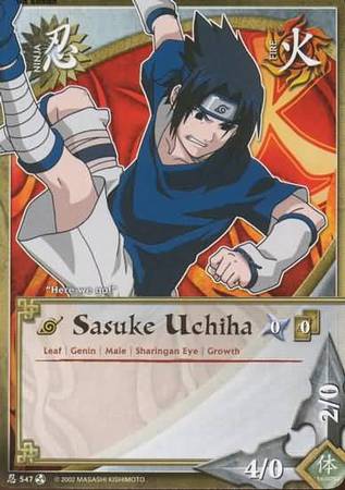 Sasuke Uchiha N 547 Common Naruto Fateful Reunion Sasuke Uchiha N 547 Common Naruto Fateful Reunion