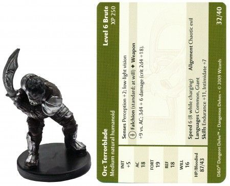 Orc Terrorblade 32 Dangerous Delves D D Miniatures Dangerous Delves D D Orc Terrorblade 32 Dangerous Delves D D Miniatures Dangerous Delves D D