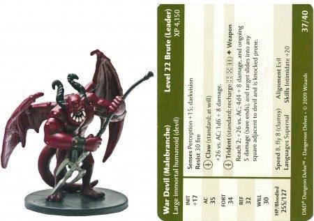 War Devil 37 Dangerous Delves D D Miniatures War Devil 37 Dangerous Delves D D Miniatures