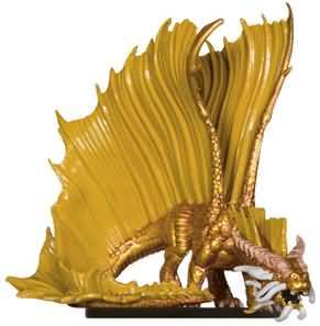 Young Gold Dragon 39 Dangerous Delves D D Miniatures Young Gold Dragon 39 Dangerous Delves D D Miniatures
