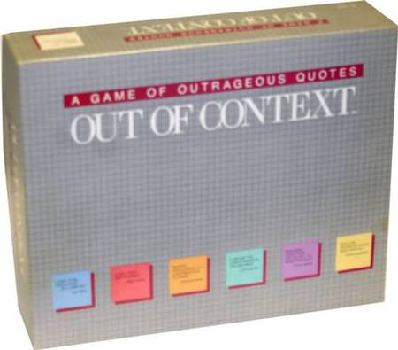 Out of context board game Hersch Board Games A Z Out of context board game Hersch Board Games A Z