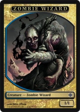 Zombie Wizard Token Alara Reborn Zombie Wizard Token Alara Reborn