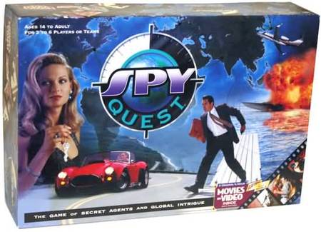Spy Quest board game DFP Board Games A Z Spy Quest board game DFP Board Games A Z