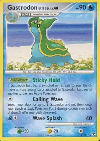 Gastrodon East Sea 21 111 Rare Platinum Rising Rivals Singles Gastrodon East Sea 21 111 Rare Platinum Rising Rivals Singles