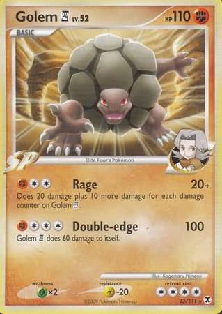 Golem 4 23 111 Rare Platinum Rising Rivals Singles Golem 4 23 111 Rare Platinum Rising Rivals Singles
