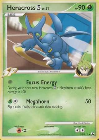 Heracross 4 24 111 Rare Platinum Rising Rivals Singles Heracross 4 24 111 Rare Platinum Rising Rivals Singles