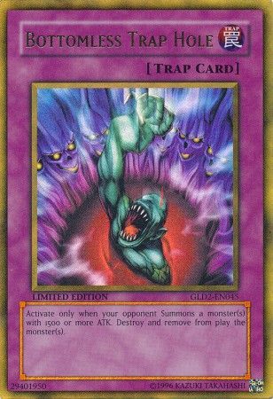 Bottomless Trap Hole GLD2 EN045 Gold Rare Bottomless Trap Hole GLD2 EN045 Gold Rare