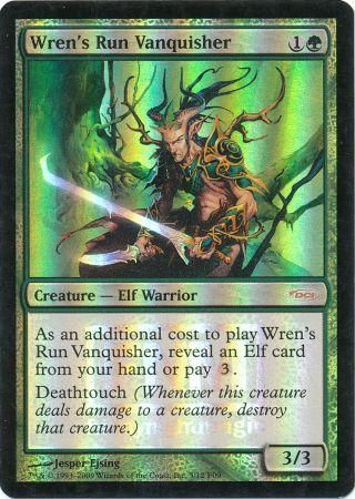 Wren s Run Vanquisher FNM Foil Promo Magic The Gathering Promo Cards Wren s Run Vanquisher FNM Foil Promo Magic The Gathering Promo Cards