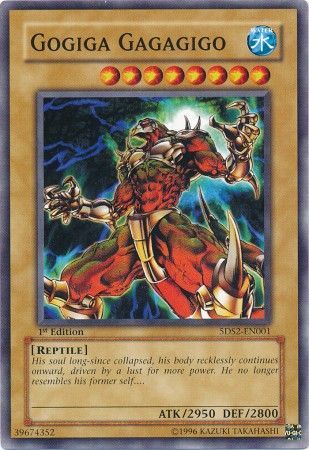Gogiga Gagagigo 5DS2 EN001 Common 1st Edition Gogiga Gagagigo 5DS2 EN001 Common 1st Edition