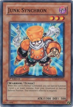Junk Synchron 5DS2 EN014 Common 1st Edition Starter Deck 5D s 2009 5DS2 1st Edition Singles Junk Synchron 5DS2 EN014 Common 1st Edition Starter Deck 5D s 2009 5DS2 1st Edition Singles