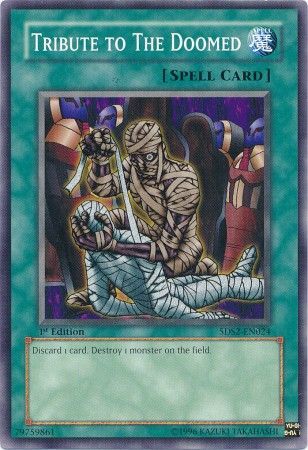 Tribute to The Doomed 5DS2 EN024 Common 1st Edition Starter Deck 5D s 2009 5DS2 1st Edition Singles Tribute to The Doomed 5DS2 EN024 Common 1st Edition Starter Deck 5D s 2009 5DS2 1st Edition Singles