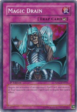 Magic Drain 5DS2 EN035 Common 1st Edition Starter Deck 5D s 2009 5DS2 1st Edition Singles Magic Drain 5DS2 EN035 Common 1st Edition Starter Deck 5D s 2009 5DS2 1st Edition Singles