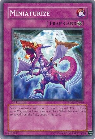 Miniaturize 5DS2 EN039 Common 1st Edition Starter Deck 5D s 2009 5DS2 1st Edition Singles Miniaturize 5DS2 EN039 Common 1st Edition Starter Deck 5D s 2009 5DS2 1st Edition Singles