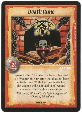 Death Rune 23 Uncommon Death Rune 23 Uncommon