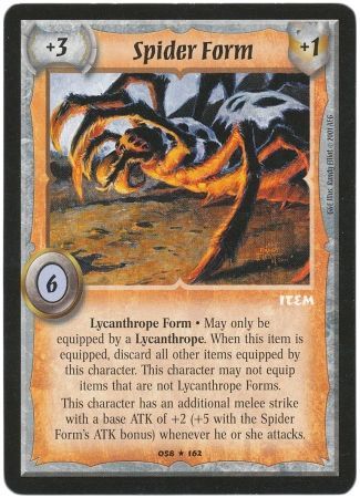 Spider Form 58 Rare Spider Form 58 Rare