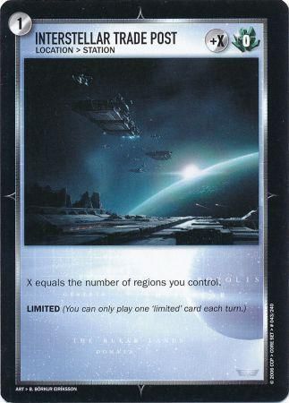 Interstellar Trade Post 43 Common Eve The Second Genesis Base Set Singles Interstellar Trade Post 43 Common Eve The Second Genesis Base Set Singles