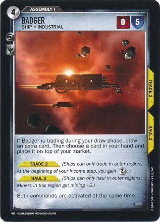 Badger 111 Common Eve The Second Genesis Base Set Singles Badger 111 Common Eve The Second Genesis Base Set Singles