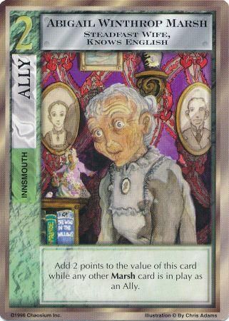 Abigail Winthrop Marsh 10 Common Mythos Base Set Singles Abigail Winthrop Marsh 10 Common Mythos Base Set Singles