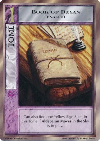 Book of Dzyan English 83 Common Mythos Base Set Singles Book of Dzyan English 83 Common Mythos Base Set Singles